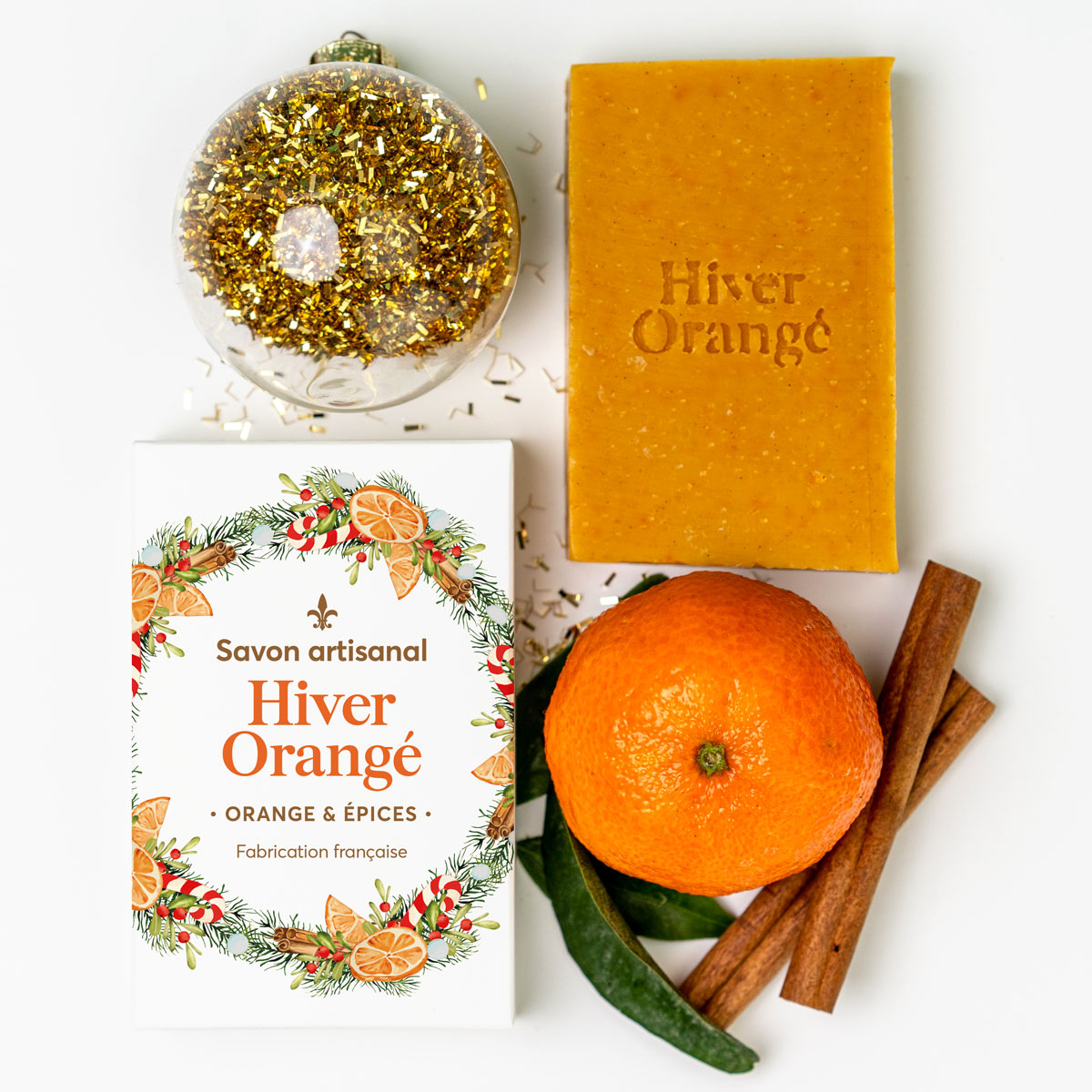 Savon Ch'ti - Hiver Orangé